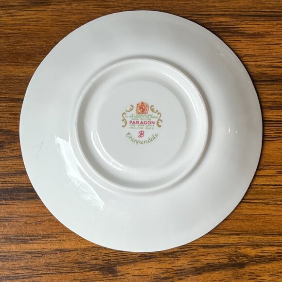 Paragon Chippendale B Saucer Fine Bone China England - Picture 8 of 11